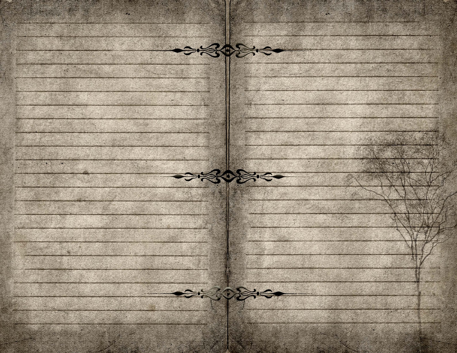 Printable Halloween Gothic Pages and Backgrounds for Junk - Etsy UK