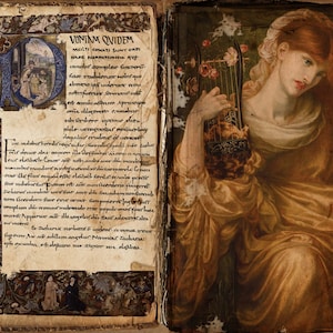 Vintage Medieval Junk Journal Pages, Printable Middle Ages Ephemera for ...