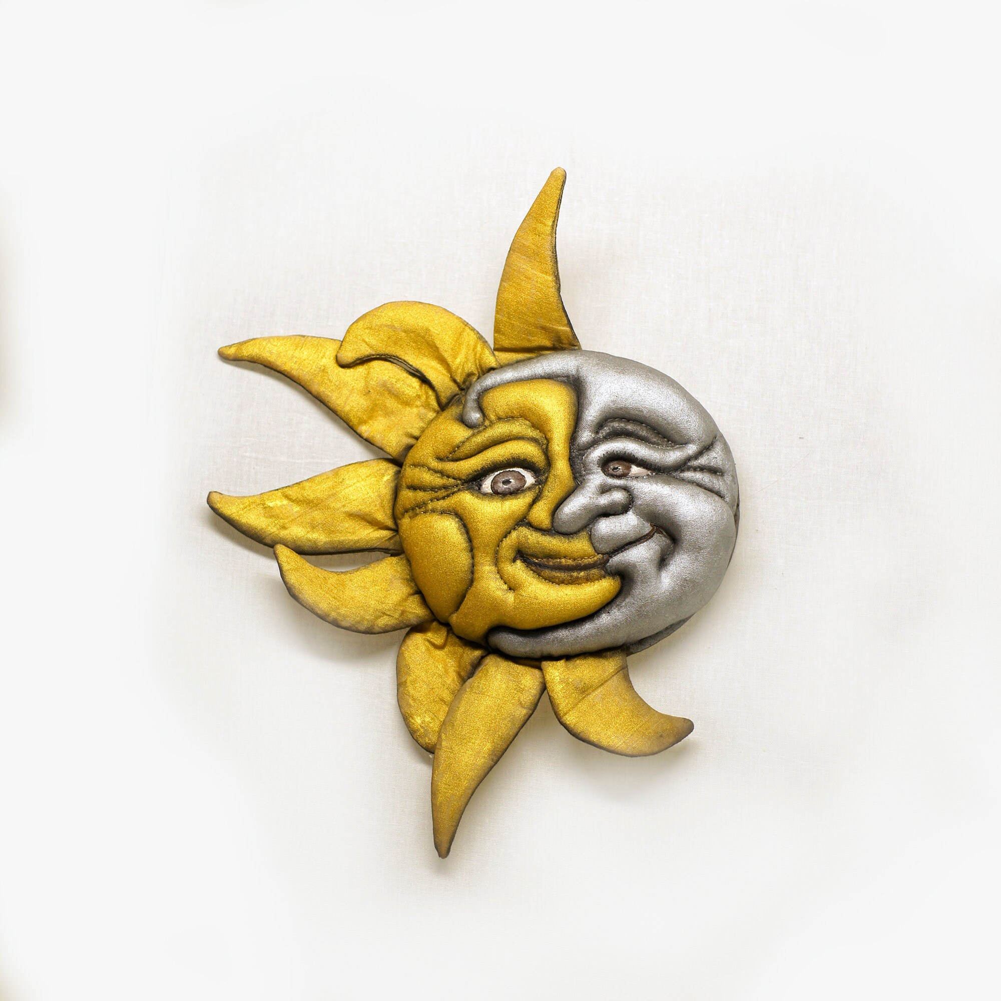 Sun and moon moon outdoor hanging decor Wall art 714 inches Etsy