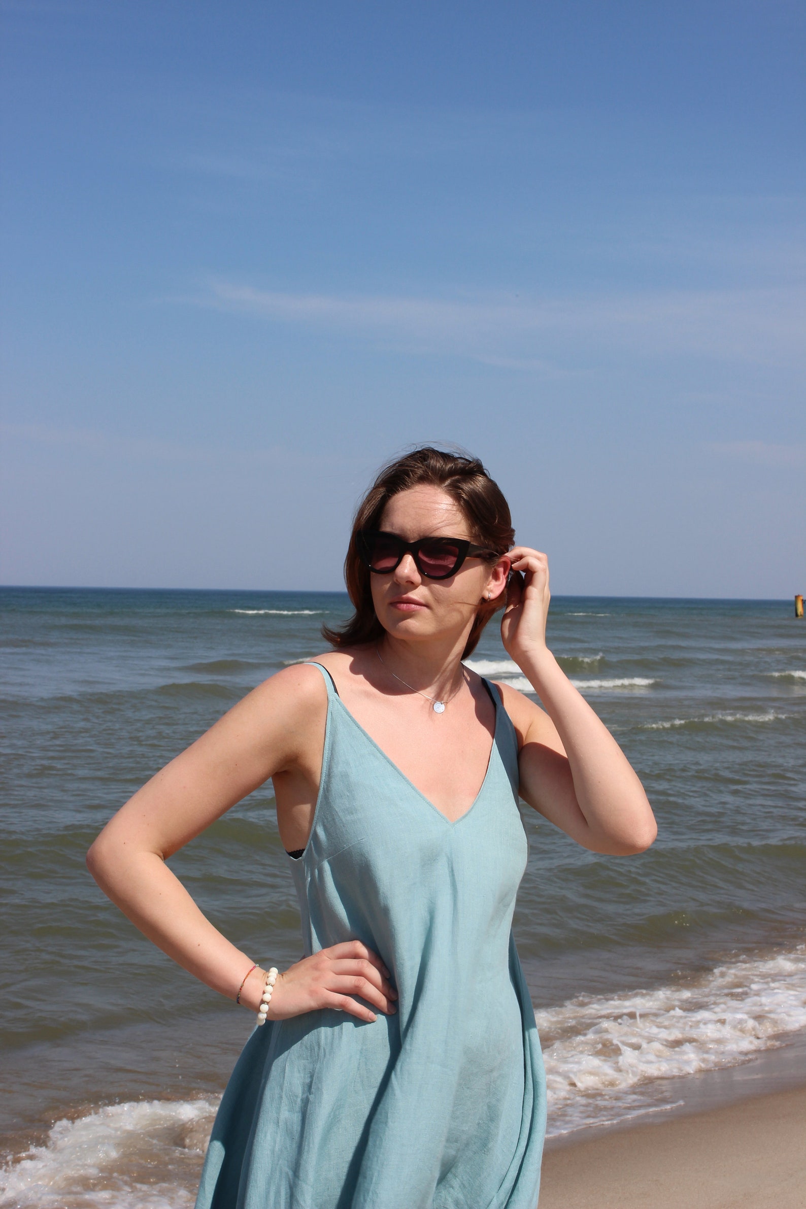 Linen Slip Dress, Linen Sundress, Linen Maxi Dress, Loose Linen Dress - Etsy