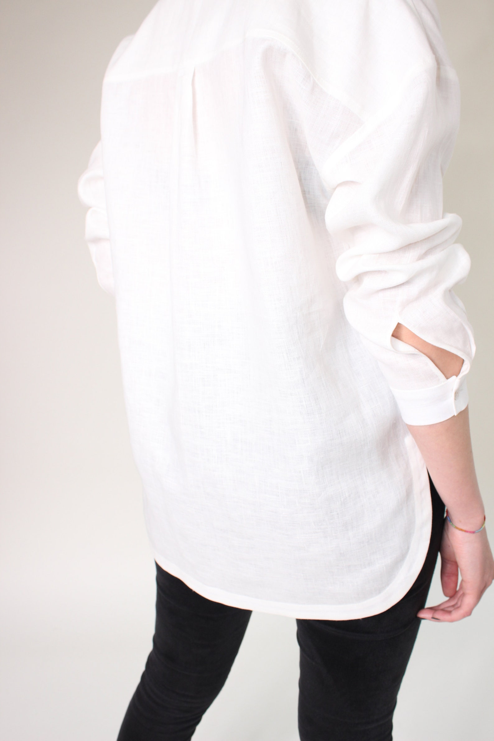 Weiße LeinenBluse Weißes Leinen Top LeinenHemd Damen Kapsel | Etsy