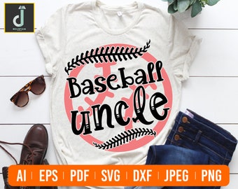 Download Baseball Uncle Svg Etsy