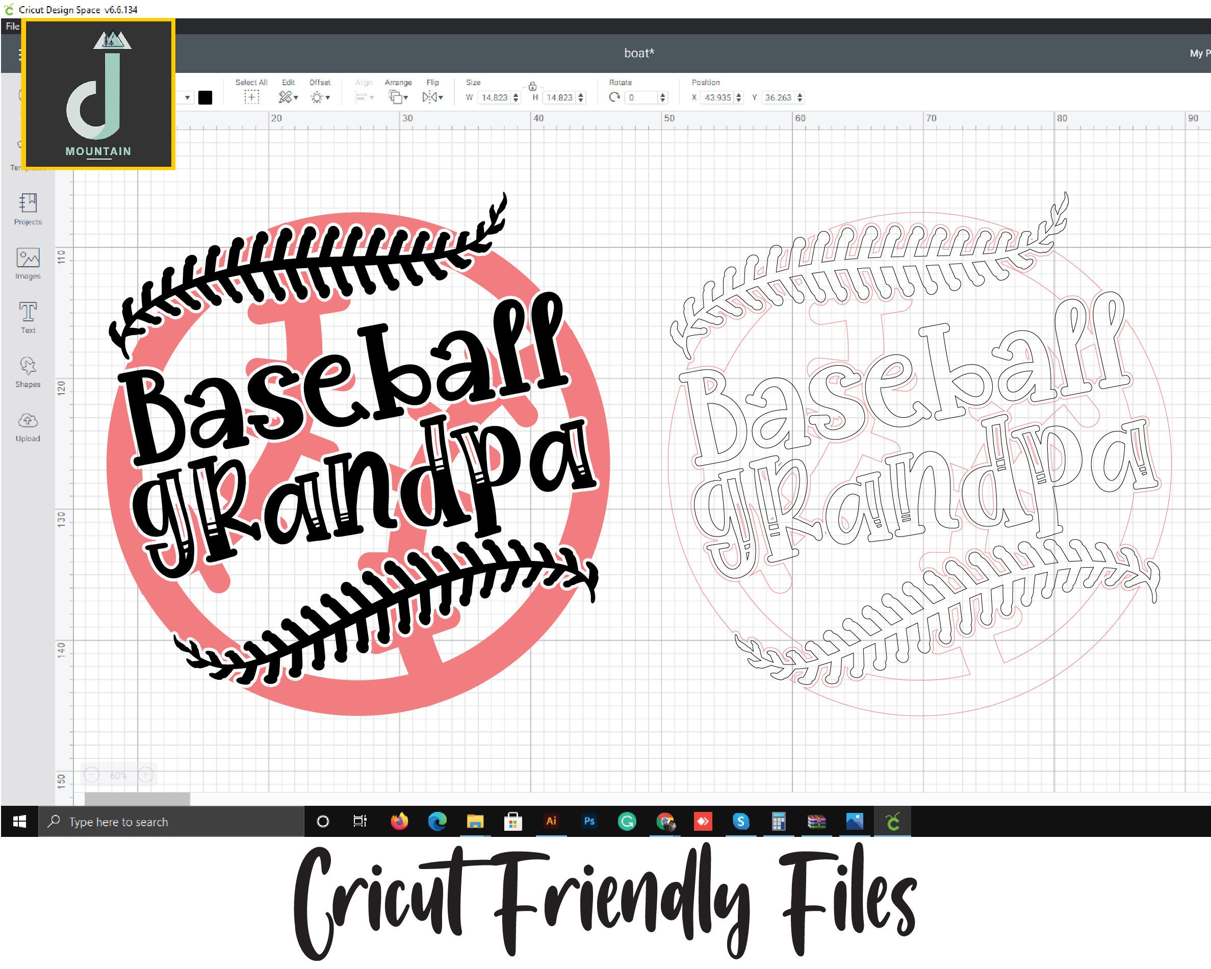 Baseball Grandpa svg baseball svg Grandpa svg baseball Etsy