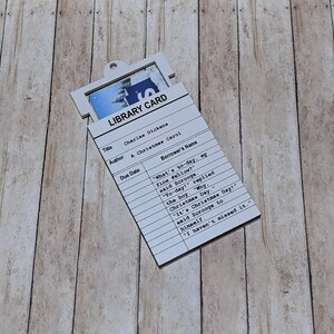 Customizable Date Due Card Gift Card Holder