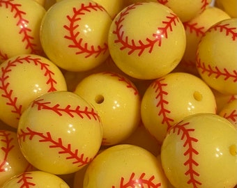 11mm Ceramic Softball Sport Beads Hand Painted Softball Jewerly Ds154 1 Team Sports Beads 20pcs Soft Ball Beads Large Hole Sports Beads Beads Craft Supplies Tools Efp Osteology Org