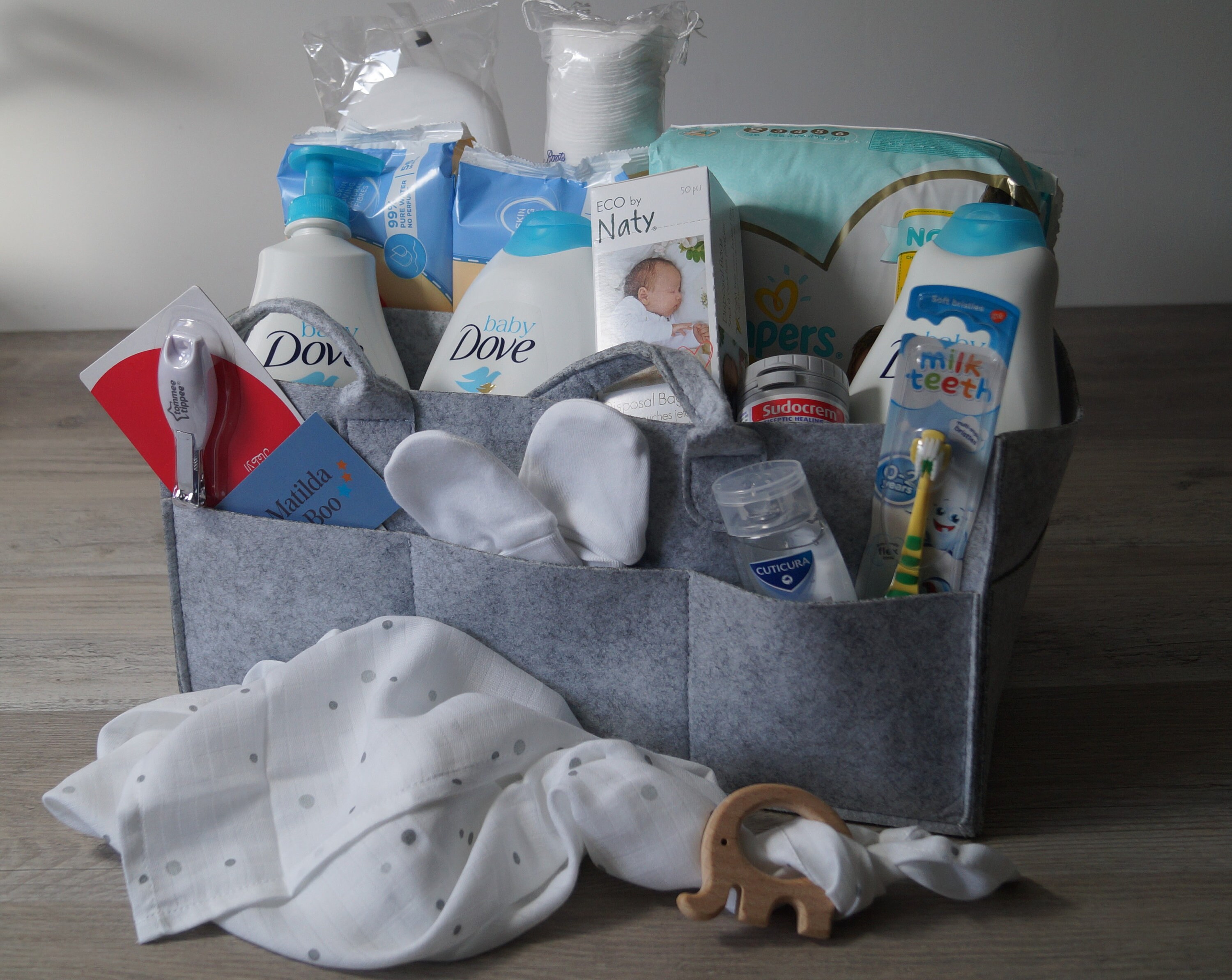 Premium Baby Essential Nappy Caddy Gift Set / Personalised/ Etsy