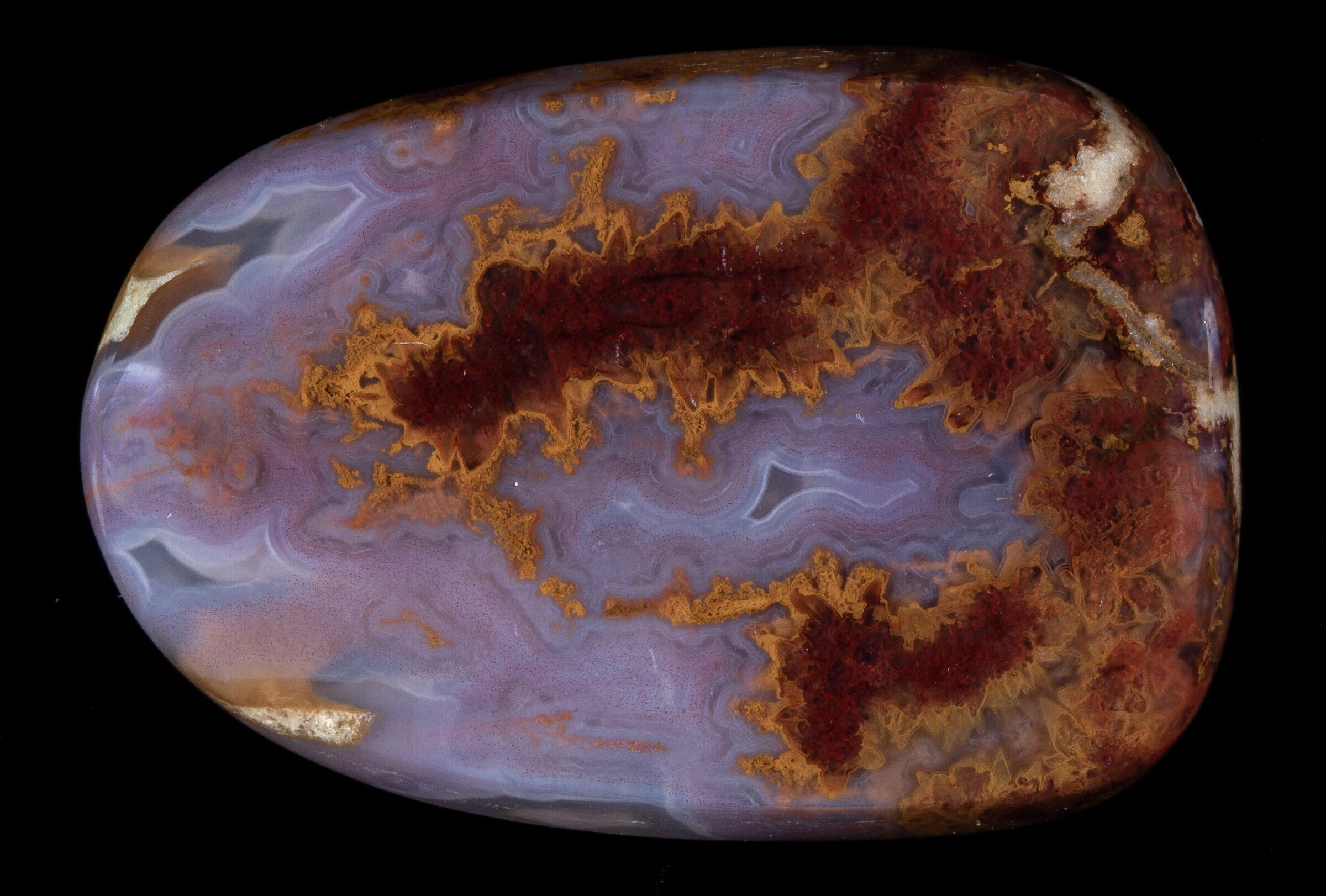 Cathedral Agate Cathedral Plume Agate Mexican Plume Agate Etsy