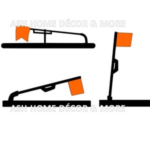 Pesca en el hielo Tip-Up SVG; pesca svg; agua dura svg; pesca en el hielo svg; lucioperca, perca, bagre, muskie del norte, bandera arriba, equipo para nieve en invierno