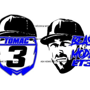 Eli Tomac svg, ET3 svg, motocross svg, supercross svg, motocicleta svg, carrera svg, yamaha svg, dirtbike svg, dirt bike svg, modo bestia svg