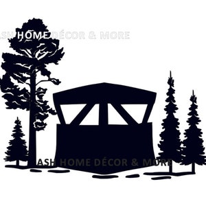 Jagdgrund Hirsch blind SVG; Hirsch jagen svg; blind svg; grund blind svg; Jagd svg, Bockjagd, Hirschjagd, Jäger svg, Natur svg