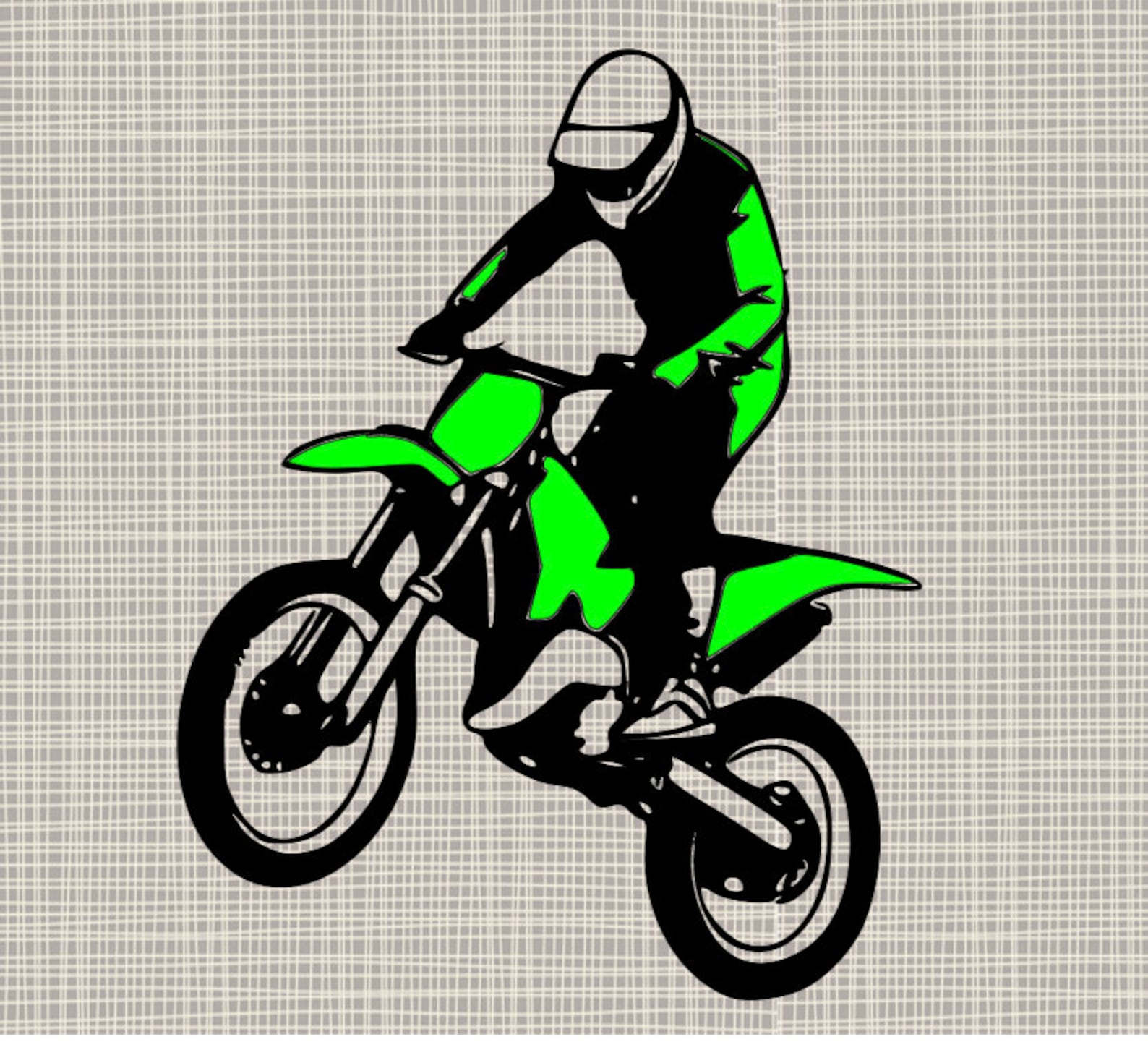 Dirt Bike SVG CUT FILE Etsy
