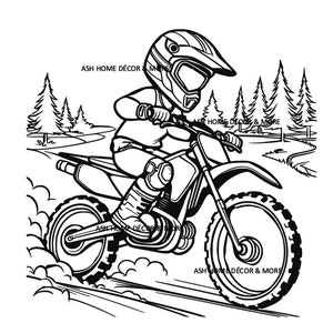 Svg de cavalier de moto tout-terrain petit garçon, moto svg, svg supercross, svg motocross, moto svg, équitation svg, svg de randonnée, svg de plein air, famille