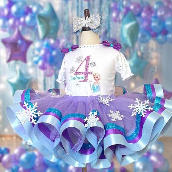 frozen birthday tutu