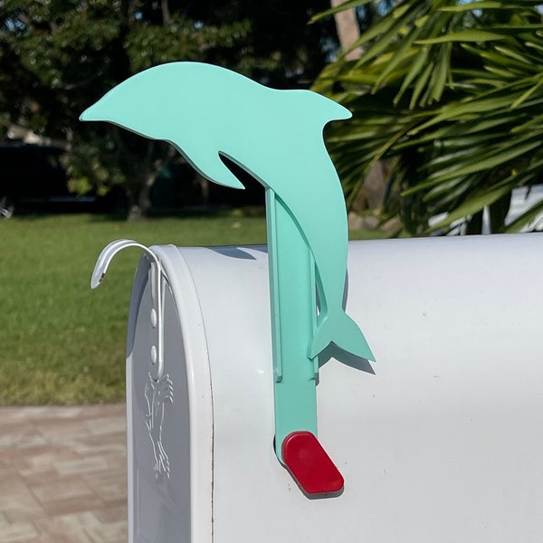 Dolphin Mailbox flag, 3D Printed, mailbox flag replacement