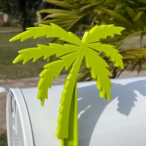 Palm Tree mailbox flag, 3D Printed, mailbox flag replacement