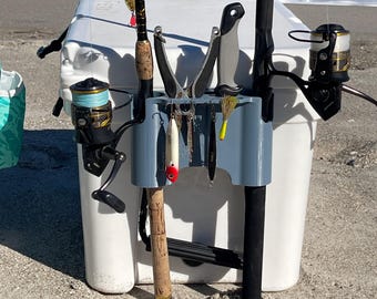 Surf Fishing How To Make A Pvc Fishing Pole Holder Fishing Pole Holder For Roto Molded Coolers (yeti, RTIC, Grizzly) Surf Fishing How To Make A Pvc Fishing Pole Holder Fishing Pole Holder For Roto Molded Coolers (yeti, RTIC, Grizzly)