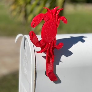 Crab Mailbox flag replacement, 3D printed