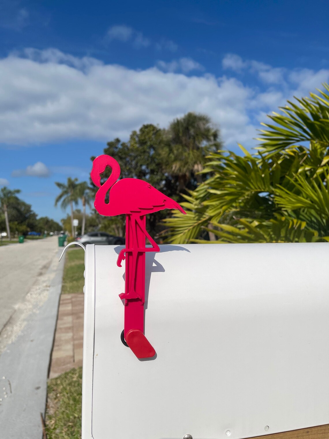 Flamingo Mailbox flag 3D Printed mailbox flag replacement | Etsy