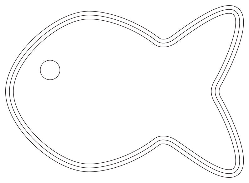 Fisch Umrisse für eine Lidded Box | Etsy