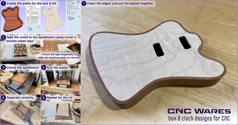 CNC Wares 12 Musical Instruments Boxes Design Collection image 3