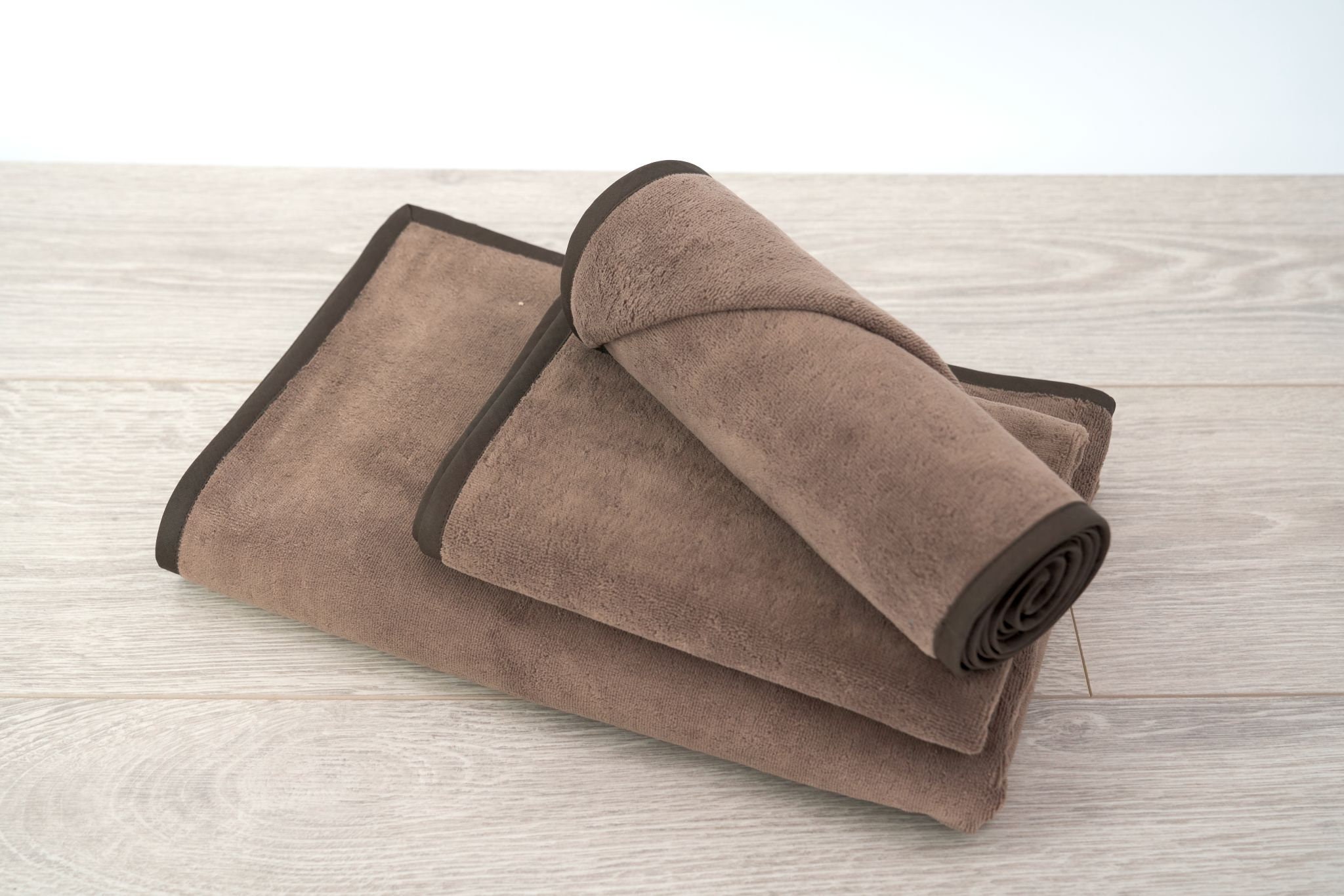 biltmore hand towel brown rectangle 100% cotton modern