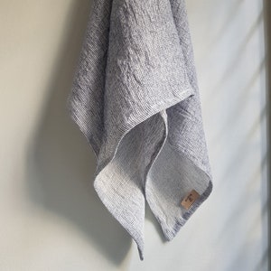 Linen Waffle Towels. Waffle Weave Bath Towels. Linen Bath Sheets and Hand Towels. Towels Set in Belgian Linen for a Spa-like Experience image 6