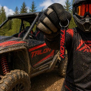 Honda Talon Keychain – Premium Off-Road Gift | SxS Key Tag | Custom Keychain for Honda Riders bild 3