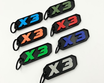 Can-Am Maverick X3 Keychain – Premium Off-Road Gift | 3D Printed PETG SxS Key Tag | Custom Keychain for Can-Am Riders