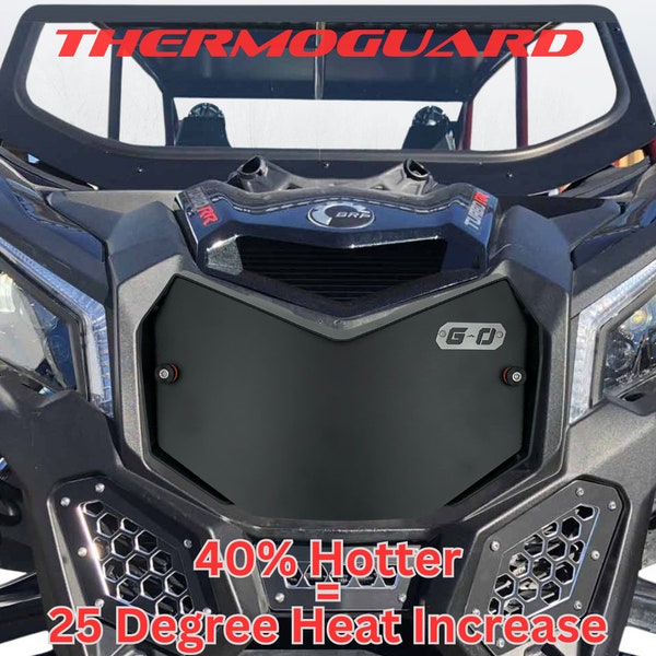 Can Am X3 "ThermoGuard"  Radiator Shield Cold Weather Grill Cover