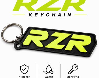 Polaris RZR Keychain – Premium Off-Road Gift | Precision-Made PETG Key Tag | Custom SxS Keychain for UTV Enthusiasts
