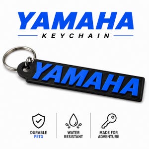 Yamaha Keychain – Premium Off-Road Gift | SxS Key Tag | Custom Keychain for Honda Riders immagine 1