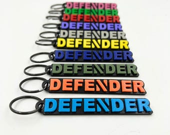 Can-Am DEFENDER Keychain – Premium Off-Road Gift | SxS Key Tag | Custom Keychain for Can-Am Riders