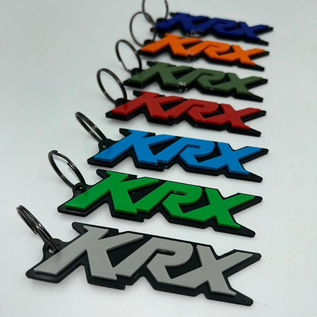 Kawasaki KRX Keychain – Custom Offroad Key Tag | Premium Accessory