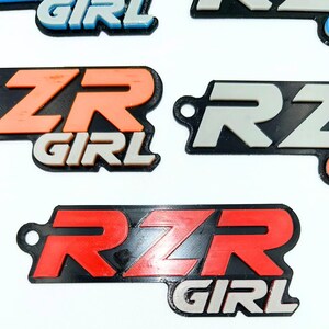 RZR Girl Keychain – Premium Off-road Gift | Precision-made Key Tag ...
