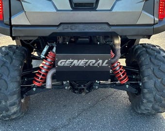 Polaris General Exhaust Cover - Durable Weatherproof Protection for Off-Road Vehicles - Easy Install Heat Shield - SXS Exhaust Cover