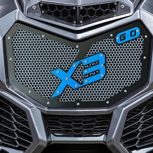 Can-Am Maverick X3 Front Grille 2017+ | Steel Grille Upgrade | Offroad UTV Accessories | High-Performance X3 Grille by Greanland Offroad