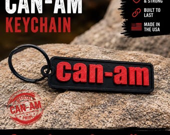 Can-Am Keychain – Premium Off-Road Gift | SxS Key Tag | Custom Keychain for Can-Am Riders