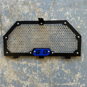 Custom Polaris Sportsman 850/1000 Grille - Fits Polaris Sportsman 2017-2021 850 XP & 1000 XP | ATV Grill Upgrade, polaris blue