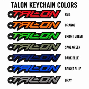 Honda Talon Keychain – Premium Off-Road Gift | SxS Key Tag | Custom Keychain for Honda Riders bild 2
