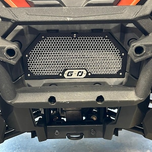Custom Polaris Sportsman 850/1000 Grille - Fits Polaris Sportsman 2017-2021 850 XP & 1000 XP | ATV Grill Upgrade, silver