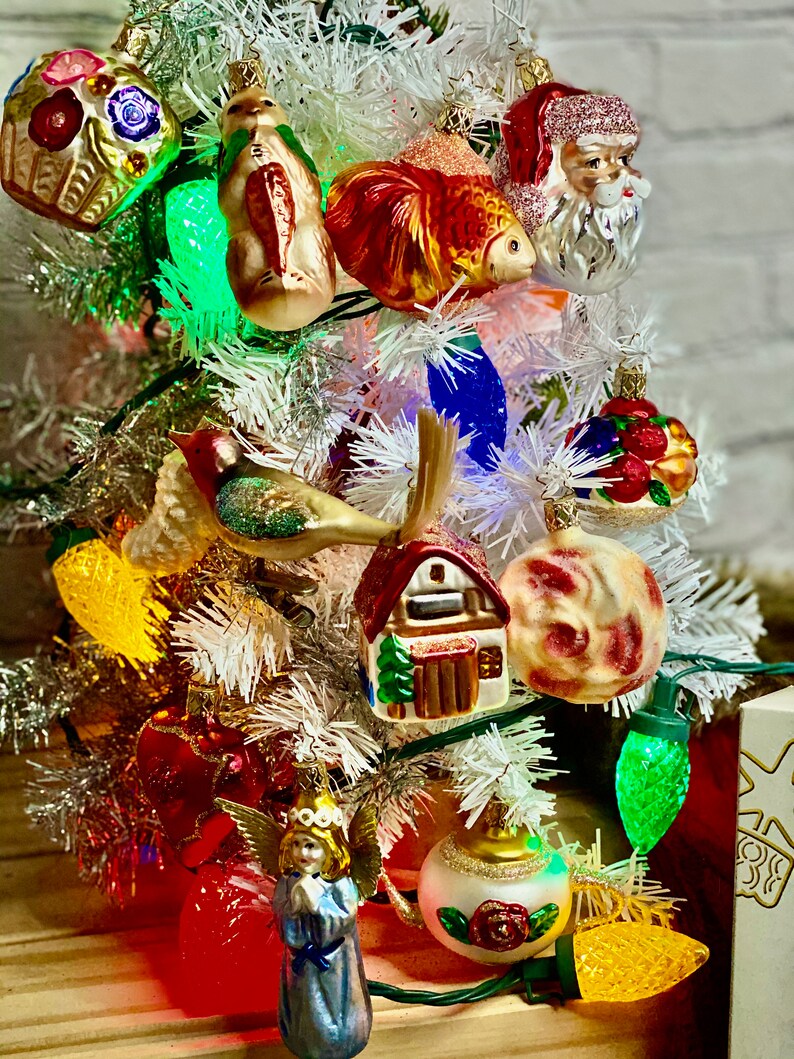 VINTAGE Inge Glas Vintage Ornament Set Vintage Bridal Set Etsy