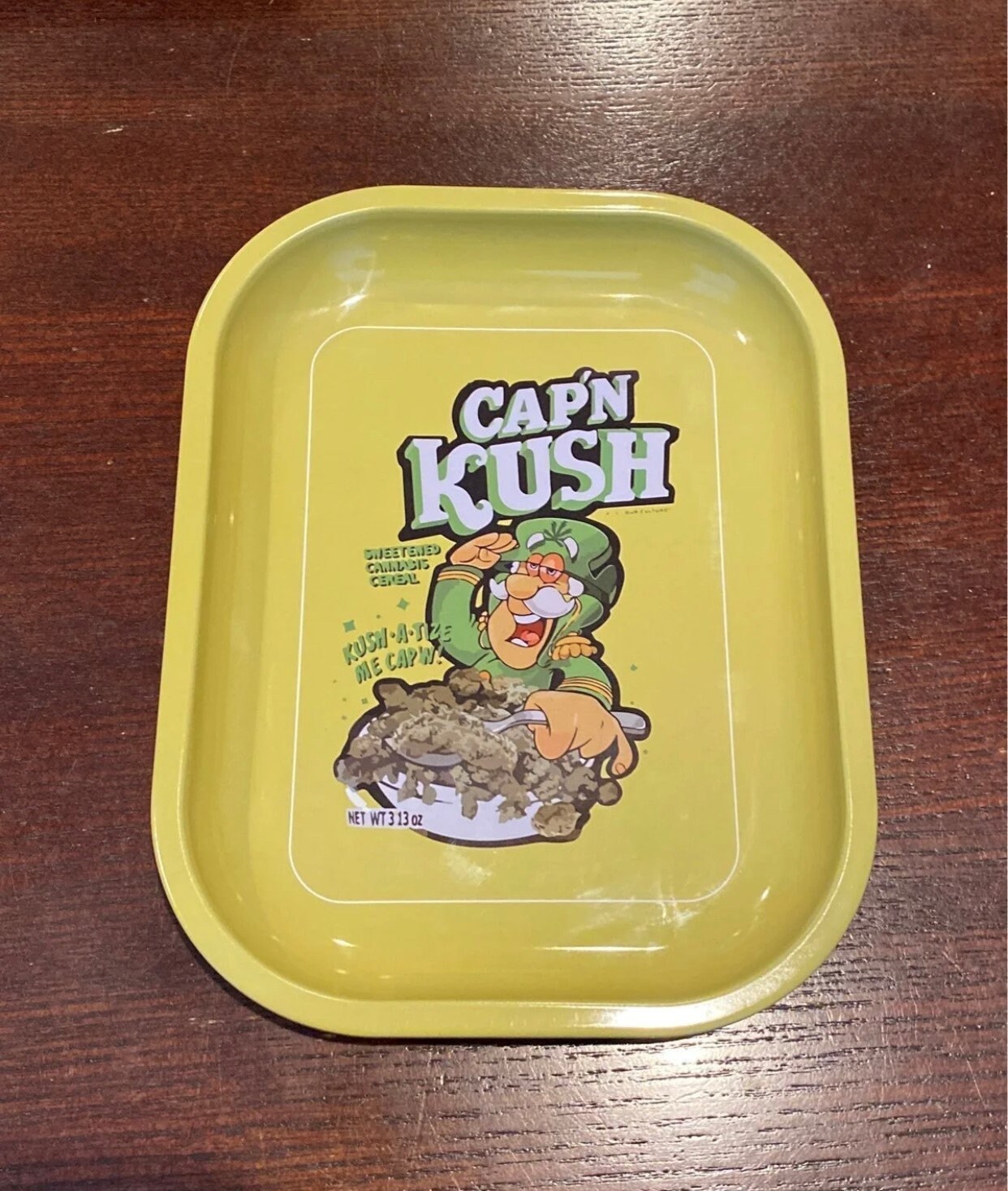 Cap'n Kush Rolling Tray Etsy