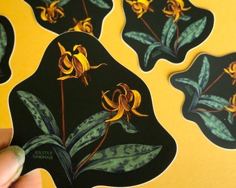 Trout Lilies Sticker