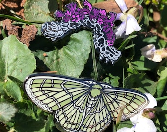 Camouflage Looper Enamel Pin Set