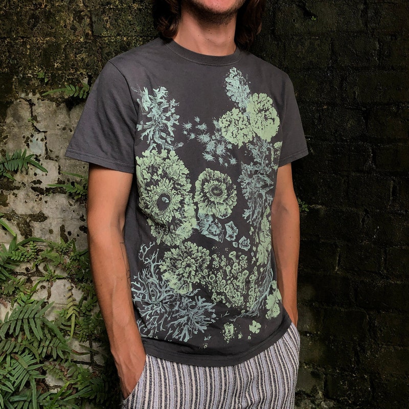 Lichen Log Medallion Unisex Relaxed T-Shirt main image 0