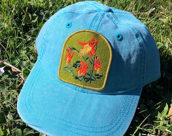 Eastern Columbine Native Plant Patch Hat