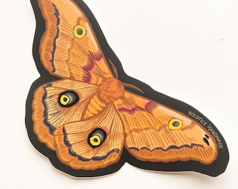 Polyphemus Moth Sticker