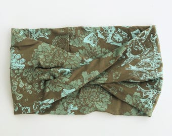 Lichen Bamboo and Organic Cotton Headband