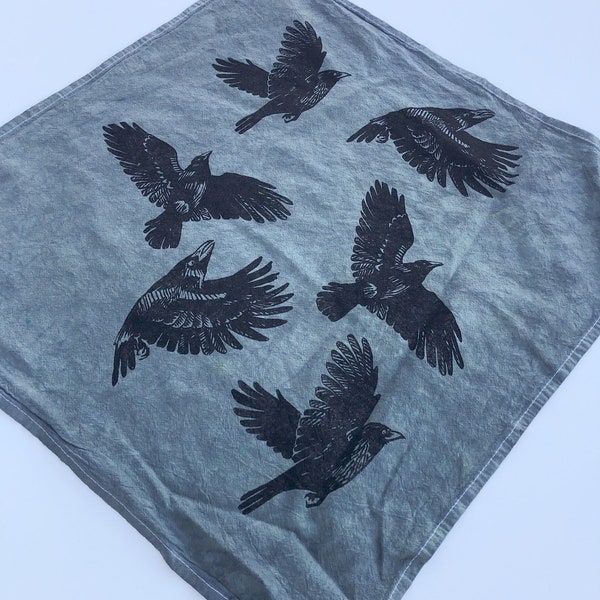 Crow Tea Towel