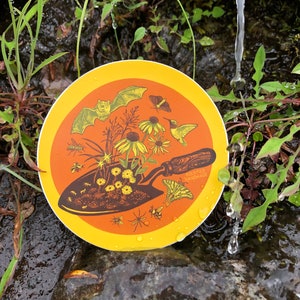 Pegatina Jardinero
